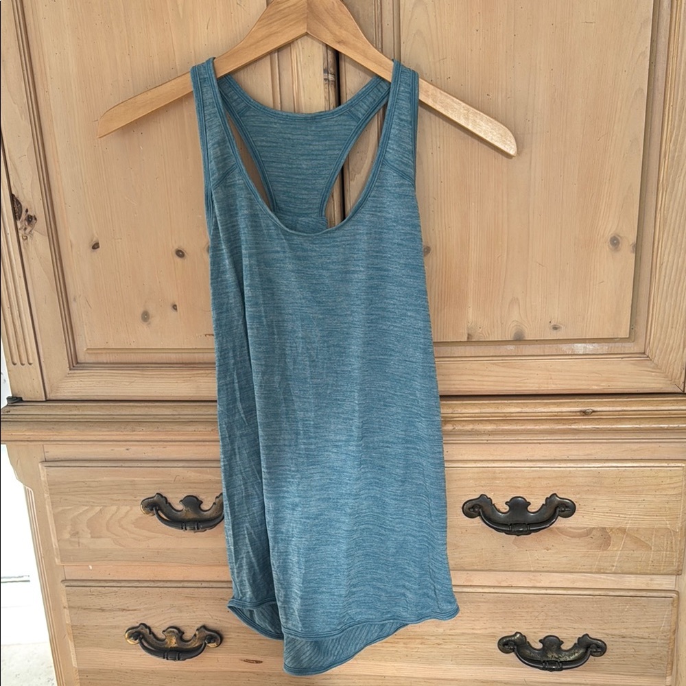 NWOT Lululemon Women's Blue Racerback Tank Top